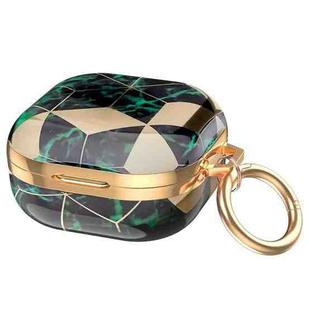 AhaStyle DD-WG01 Earphone TPU Protective Case For Samsung Galaxy Buds Pro / Live / 2 / 2 Pro / FE, Style: Dark Green Marble