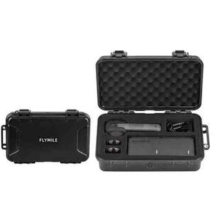 For Insta360 X5 Camera Flymile Portable Protective Hard Case Waterproof Shockproof Travel Carrying Storage Box(Black)