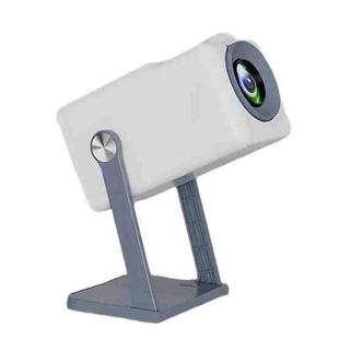 K300 Home 1080P Wireless Projector Mini 4K HD Smart Projector US Plug(White)