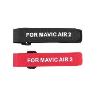 For DJI MAVIC AIR 2 BRDRC Drone Propeller Straps(Red+Black)