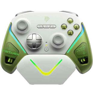 EasySMX D10 Wireless Gaming Controller with Dual-Mode Triggers & TMR Hall Effect Joysticks Charging Dock for PC/Switch/Phone/Steam(Green)