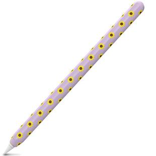 For Apple Pencil Pro / 2 AhaStyle PT65-SF Lightweight Silicone Protective Case(Purple)