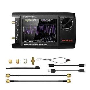 PORTXVNSA VNA-H4 Plus 4 inch IPS Screen Portable Handheld Vector Antenna Analyzer MF HF VHF UHF, Spec: Without Memory Card