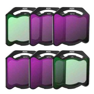 For DJI O4 Air Unit Pro BRDRC Filter Accessories, Specification: UV+CPL+ND8+ND16+ND32+ND64