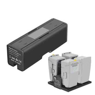 For DJI Mavic 2 YX Battery Charger Hub With LCD Display 4-Slot Intelligent Charging Station(Black)