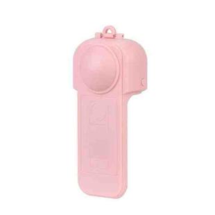 For Insta360 X5 Flymile Lens & Screen Protective Cover Anti-Scratch Gimbal Guard Shield(Pink)