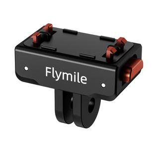 Flymile Plastic Magnetic Quick-Release Base For Insta360 Ace Pro 2/X5/X4/X3/X2/Ace Pro/Ace(Black)