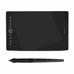 10Moons I6 Digital Drawing Tablet Compatible With Mobile Phones Computers(Black)