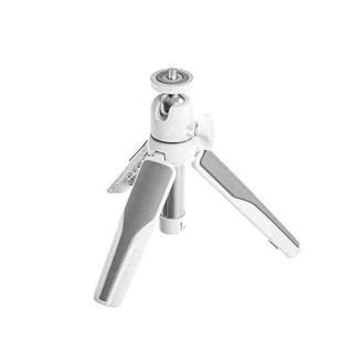 aMagisn Mini Tripod Selfie Stick with 360-degree Ball Head Adjustable Phone/Camera Mount for Travel, Vlogging & Live Streaming(White)
