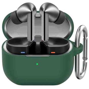 For Galaxy Buds3 / 3 Pro AhaStyle WG158 Silicone Protection Case(Dark Green)