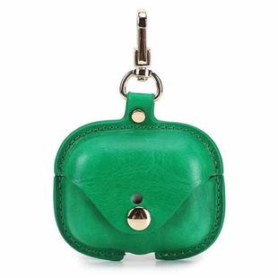 For AirPods Pro 2 CONTACTS FAMILY CFG2002 Wireless Bluetooth Earphone Protective Case(Green)