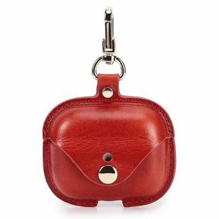 For AirPods Pro 2 CONTACTS FAMILY CFG2002 Wireless Bluetooth Earphone Protective Case(Red)