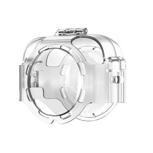For Insta360 X5 Camera Anti-Fog Snap-On Protective Lens Cover Lens Guards(Transparent)