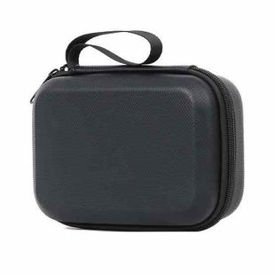 For DJI Osmo 360 Standard Combo PU Leather Carrying Case Portable Waterproof Protective Storage Bag(Black)
