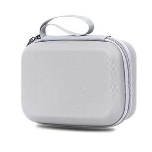 For DJI Osmo 360 Standard Combo PU Leather Carrying Case Portable Waterproof Protective Storage Bag(Gray)