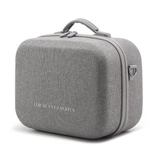 For Meta Quest 3 / 3S BKano Q3-002 VR Headset Console Storage Bag Shoulder Handheld Bag(Grey)