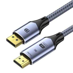 2m DP To HDMI 8K 60HZ HD Conversion Cable TV Computer Connection Conversion Monitor Projection Cable