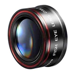 235 Degree Fisheye High Definition Camera Mobile Phone Lens With Lens Clip