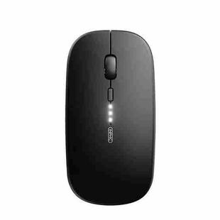 Inphic M1 PRO Wireless Bluetooth Tri-mode Rechargeable Mute Mouse With Battery Level Display(Black)