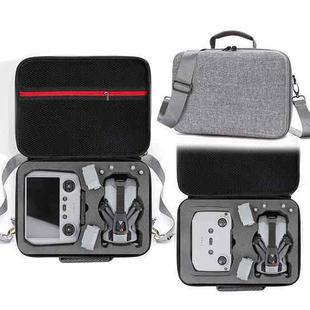For DJI Mini 5 Pro & RC 2 / RC-N3 Remote Control Nylon Storage Bag Portable Travel Shoulder Bag(Gray)