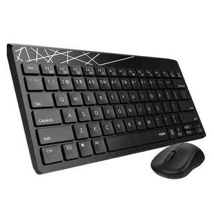 Rapoo X221S 2.4G Wireless Optics Keyboard and Mouse Set(Black)