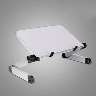 Universal 360 Degree Adjustment Folding Aluminum Alloy Laptop Stand(White)