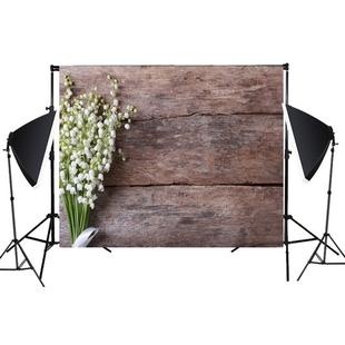 1.25m x 0.8m Wood Grain 3D Simulation Flower Branch Photography Background Cloth(MB21)