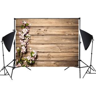 1.25m x 0.8m Imitation Wood Grain Board Gourmet 3D Photo Photography Background Cloth(MB1)