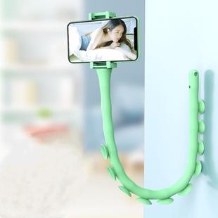Caterpillar Lazy Bracket Octopus Multifunctional Silicone Suction Cup Bracket(Green)