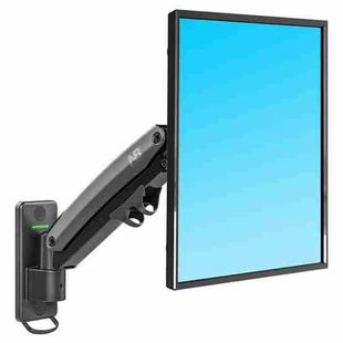 F450 Aluminum Spring Wall Mount Monitor Holder Arm for 27-45 inch LCD LED TV, Load: 3-13kg(Silver)