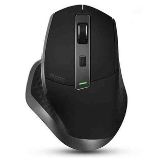 Rapoo MT750 Pro 3200 DPI Bluetooth Wireless Mouse Gaming Laptop Large-hand Mouse, Support Qi Wireless Charging(Black)