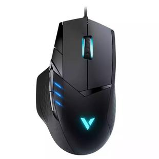 Rapoo VT300 6200 DPI 10 Programmable Buttons RGB Lighting System Gaming Wired Mouse(Black)