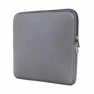 15.6 inch Laptop Solid Color Sleeve Bag (Grey)