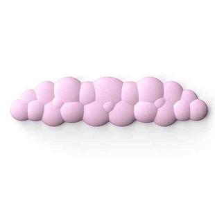 Cloud Wrist Rest Memory Foam Keyboard Pad Office Desktop Wrist Brace (Pink)
