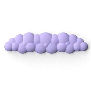 Cloud Wrist Rest Memory Foam Keyboard Pad Office Desktop Wrist Brace (Purple)