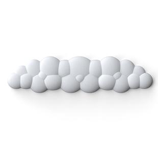 Cloud Wrist Rest Memory Foam Keyboard Pad Office Desktop Wrist Brace (White)