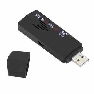Digital RTL2832U+R820T DVB-T SDR+DAB+FM USB 2.0 Digital TV Dongle / Receiver , with Remote Control(Black)
