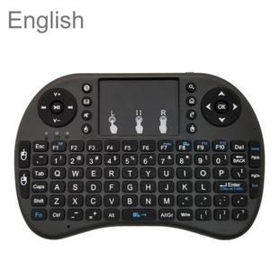 Support Language: English i8 Air Mouse Wireless Keyboard with Touchpad for Android TV Box & Smart TV & PC Tablet & Xbox360 & PS3 & HTPC/IPTV