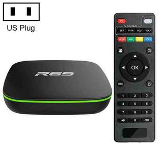 R69 1080P HD Smart TV BOX Android 4.4 Media Player with Remote Control, Quad Core Allwinner H3, RAM: 1GB, ROM: 8GB, 2.4G WiFi, LAN, US Plug