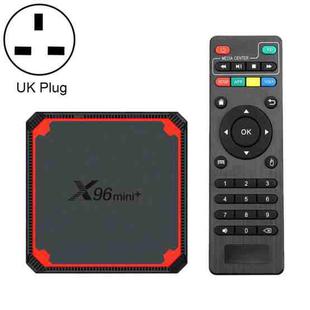X96 mini+ 4K Smart TV BOX Android 9.0 Media Player with Remote Control, Amlogic S905W4 Quad Core ARM Cortex A53 up to 1.2GHz, RAM: 1GB, ROM: 8GB, 2.4G/5G WiFi, HDMI, TF Card, RJ45, UK Plug