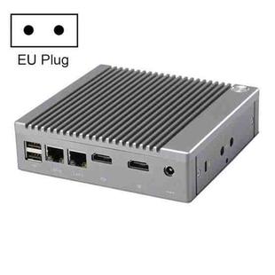 K660S Windows and Linux System Mini PC, Intel Celeron Processor N2840 Quad-Core 1.83- 2.25GHz, 8GB RAM + 128GB SSD, EU Plug