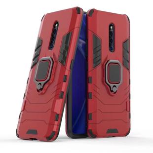 PC + TPU Shockproof Protective Case for VIVO X27 Pro, with Magnetic Ring Holder(Red)