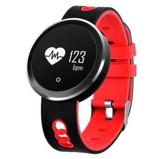 Q7 0.95 inch HD OLED Screen Display Bluetooth Smart Bracelet, IP68 Waterproof, Support Pedometer / Sedentary Reminder / Heart Rate Monitor / Sleep Monitor, Compatible with Android and iOS Phones(Red)