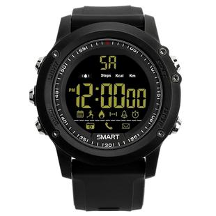 EX17 Bluetooth 4.0 Smart Watch, 50m Professional Waterproof, Support Pedometer / Information Reminder / Data Analysis / Remote Camera(Black)