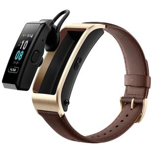 Huawei TalkBand B5 Bluetooth 4.2 Headset Fitness Tracking Business Smart Bracelet for Android / iOS, 1.13 inch Touch AMOLED 2.5D Screen, Support Fitness Tracker / Pedometer / Sleep Monitor (Brown)