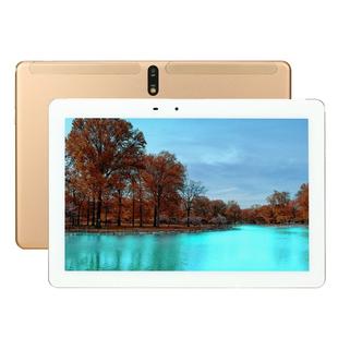 X107 4G Phone Call Tablet PC, 10.1 inch, 4GB+64GB, Android 9.0 MT6762 Octa Core 64-bits, Support Dual SIM / WiFi / Bluetooth / GPS / OTG(Gold)