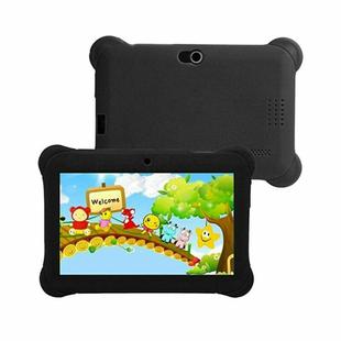 Q88 Kids Education Tablet PC, 7.0 inch, 1GB+8GB, Android 4.4 Allwinner A33 Quad Core, WiFi, Bluetooth, OTG, FM, Dual Camera, with Silicone Case (Black)