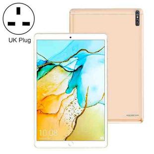 P30 3G Phone Call Tablet PC, 10.1 inch, 2GB+16GB, Android 7.0 MTK6735 Quad-core Cortex-A53 1.3GHz, Support WiFi / Bluetooth / GPS, UK Plug(Gold)