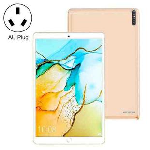 P30 3G Phone Call Tablet PC, 10.1 inch, 2GB+16GB, Android 7.0 MTK6735 Quad-core Cortex-A53 1.3GHz, Support WiFi / Bluetooth / GPS, AU Plug(Gold)