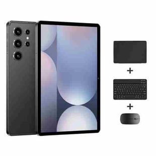 Pad 9 Pro 10.1 inch 4G LTE Tablet PC Combo Set, 4GB+32GB, Android 10 MT6755 Octa Core, with Keyboard / Mouse / Leather Case, UK Plug (Black)